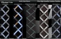 C7 Corvette Stingray 12-Chamber Lower Valance, Gothic Style weave  RaceMesh Front Grille
